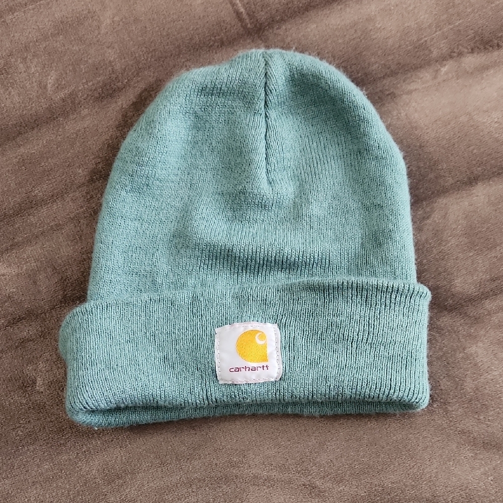 Carhartt Men's Green Beanie Hat